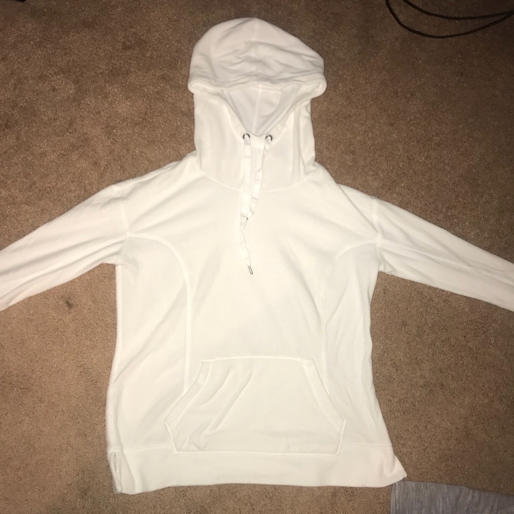 White hoodie